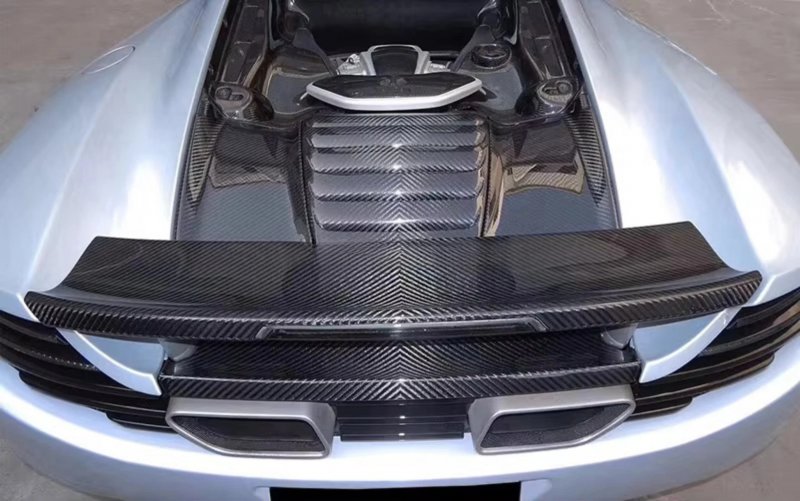Excellent Quality Factory Price Carbon Fiber Bonnet Hood Engine Cover Kit for  MP4 12C 650